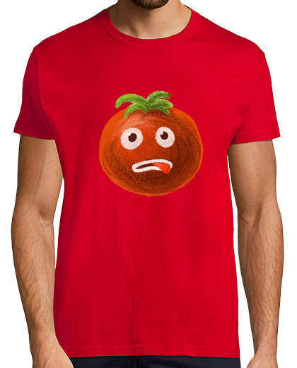 Image of Stressed Out Cartoon Funny Tomato