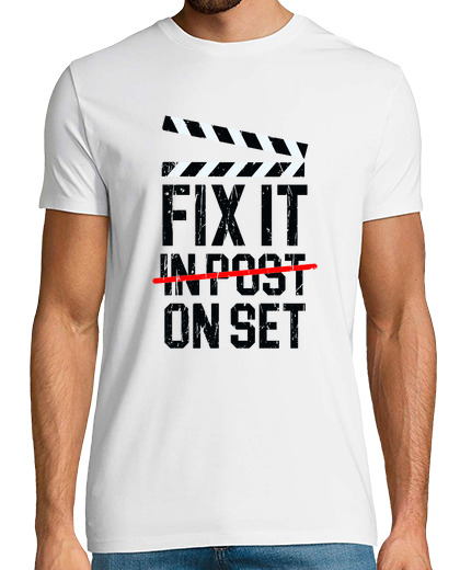 Image of fix it in post on set video editing