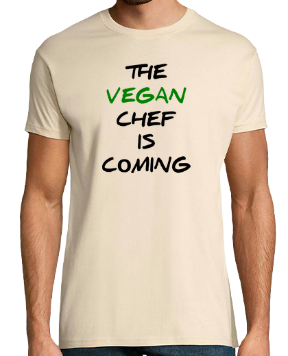 Image of the vegan chef is coming