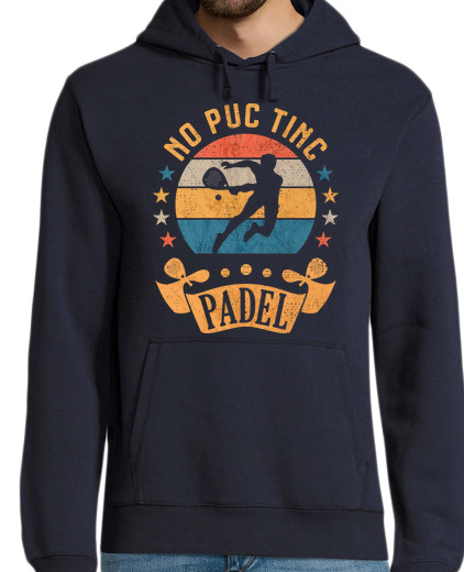 Sweat-shirt À Capuche Pour Homme pas de puc tinc padel catalan