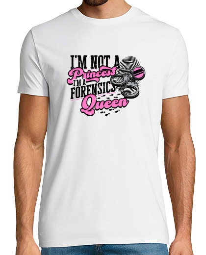 Image of im not a princess im a forensics queen