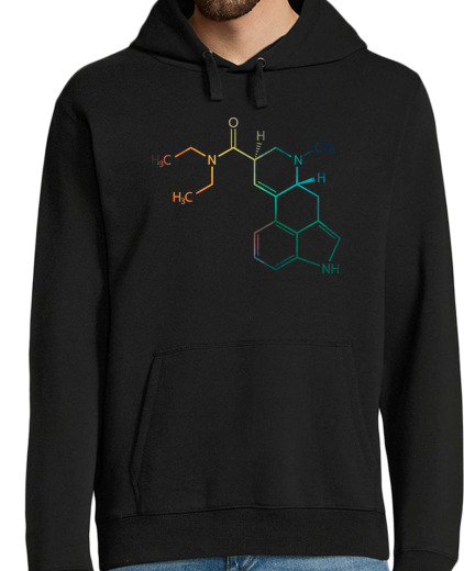 Sweat-shirt À Capuche Pour Homme LSD