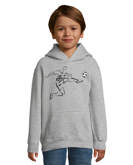 Sweat À Capuche Pour Enfant joueur de football