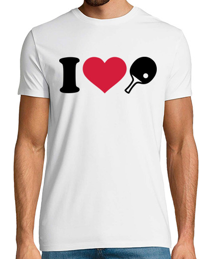Image of I love Ping Pong table tennis