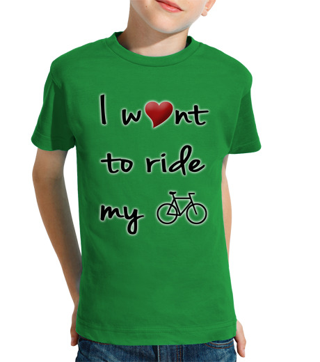 T-shirt bambino manica corta bicycle race bambini