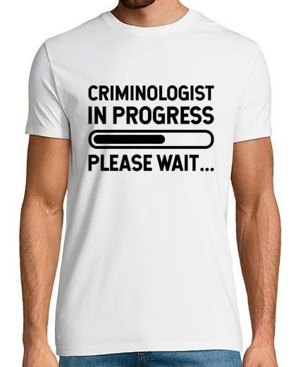 Image of criminologist in progress please wait
