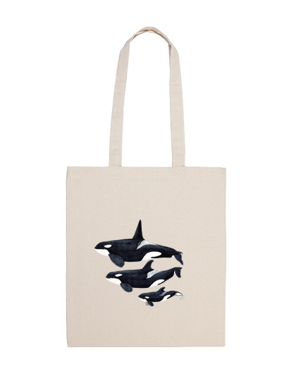 Bolsa Orca Bolsa tela 100 algodón laTostadora