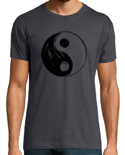 Image of yin and yang - black edition