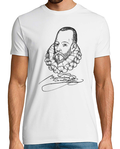 Image of Cervantes, Spanish writer,literature