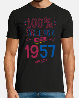 100 percent barcelona supporter since 1957, 66 years old
