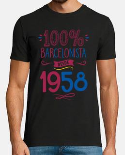 100 percent barcelona supporter since 1958, 65 years old