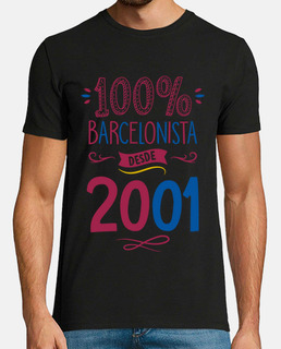 100 percent barcelona supporter since 2001, 22 years