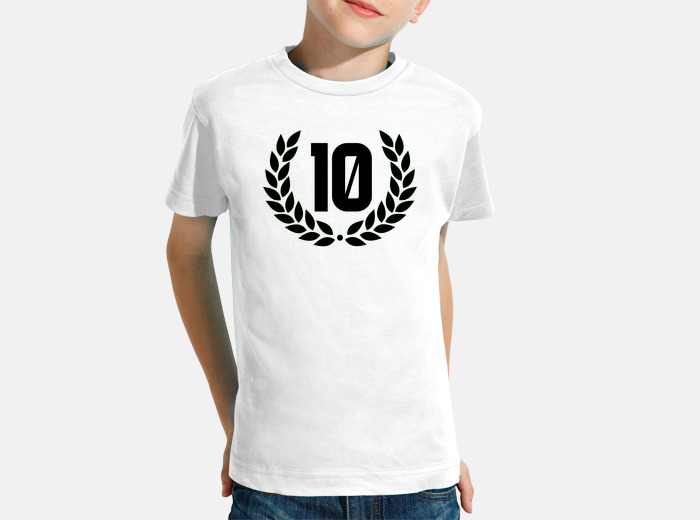 T shirt bambino 10 on sale anni