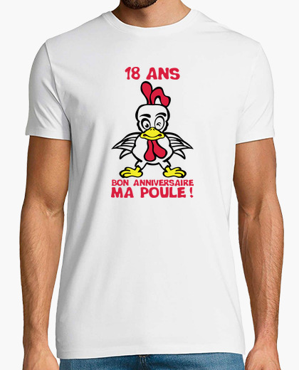 Tee Shirt 18 Ans Anniversaire Ma Poule Tostadora Fr