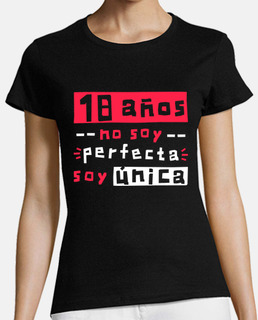 18 years i am not perfect i i am unique