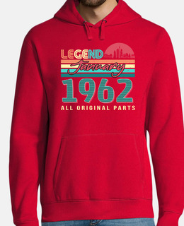 1962 originale retrò a gennaio