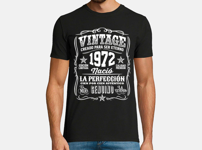 Transeúnte aprendiz inestable Camiseta 1972 vintage 50 cumpleaños 50 años | laTostadora