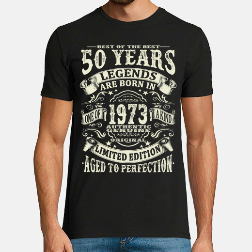 Maglietta Donna 100% Cotone 1973 Vintage - Regalo Perfetto Per 49° Compleanno - T-Shirt Limited Edition