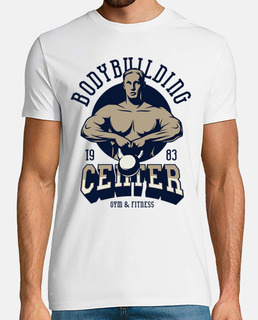 1983 sport gym bodybuilding retro style t-shirt gym bodybuilder