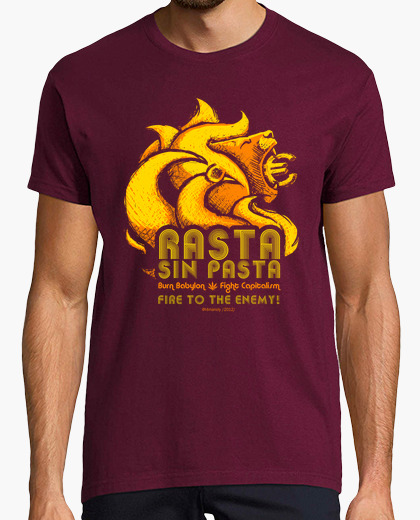 2012 - Rasta without pasta t-shirt