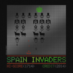 2013 - spain invaders T-shirts