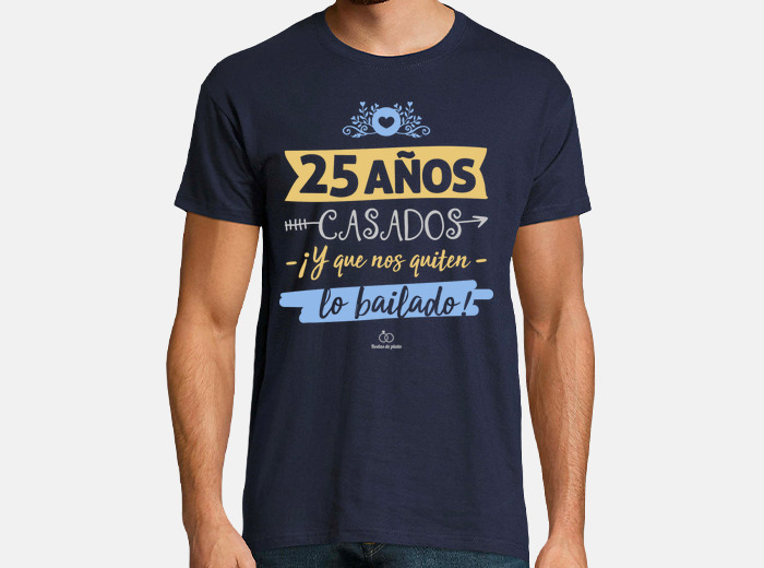 Playera 25 a os casados laTostadora M xico