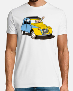 2cv Savoie lactée tee-shirts
