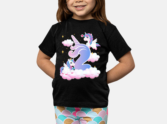 2do cumpleaños unicornio niña 2 años regalo' Camiseta niño