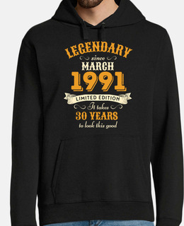 30th Birthday Legendary Since March 199