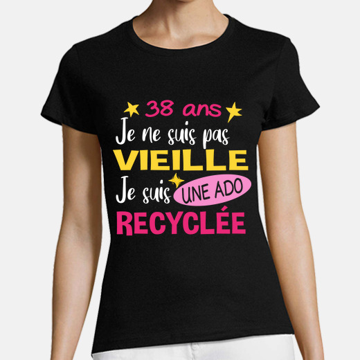 Tee Shirt 38 Ans Cadeau Anniversaire Humour Tostadora Tee Shirt 38 Ans Cadeau Anniversaire Humour Tostadora