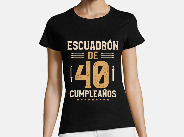 Camiseta 40 años, escuadrón de 40