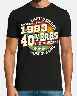40 years - born in 1983