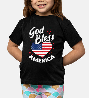 4 luglio bandiera americana che Dio ben