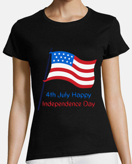 Women T-shirts Funny 4th of july memes - Free shipping 