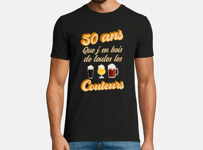 Tee shirt 50 ans jen bois de toutes les tostadora