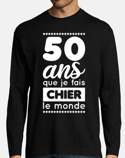 50 ans que je fais chier le monde