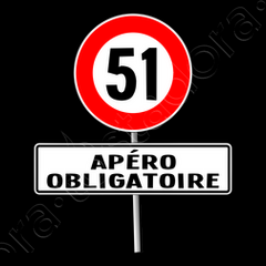 Tee Shirt 51 Pastis Aperos Obligatoire Tostadora Tee Shirt 51 Pastis Aperos Obligatoire Tostadora