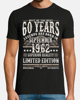 60 ans - anniversaire septembre 1962