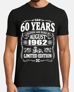 60 ans - édition limitée août 1962