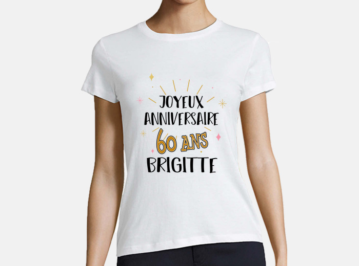 T-shirt Femme Joyeux anniversaire 30 ans - Logorigolo