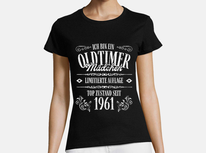 Tee Shirt 60e Anniversaire 60 Ans 1961 Cadeau Tostadora