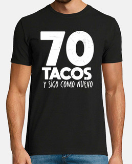 70 birthday gift tacos