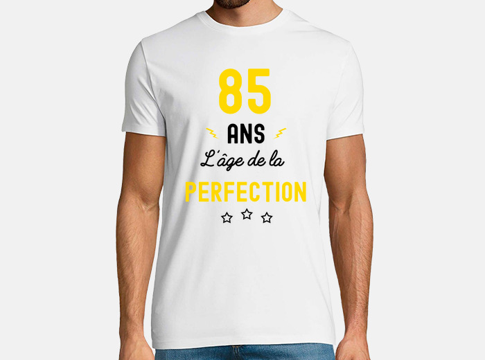 T-shirt Homme Anniversaire 20 ans, l'âge de la perfection