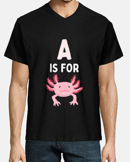 a est pour axolotl axolotl drôle