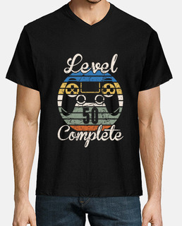 chemise 50e anniversaire gamer niveau 5