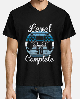 chemise 50e anniversaire gamer niveau 5