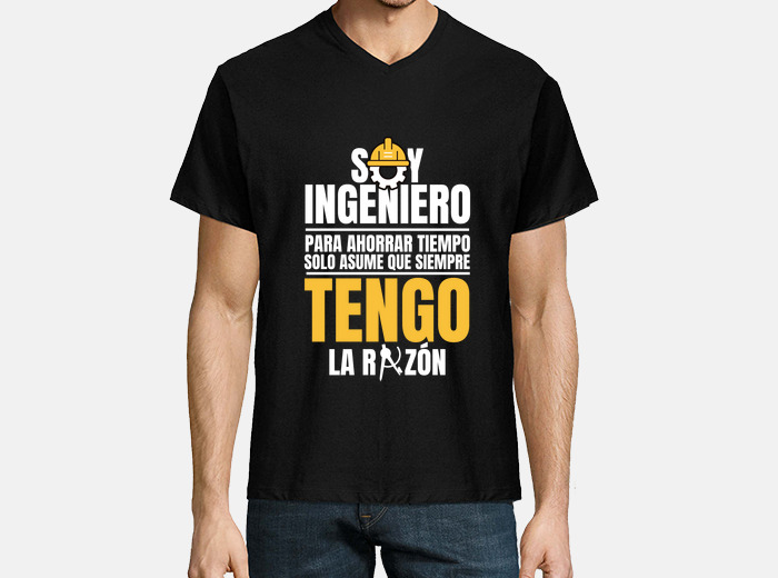 Camisetas Soy ingeniero - Envío Gratis | laTostadora