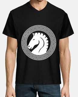 Symbole grec du cheval blanc