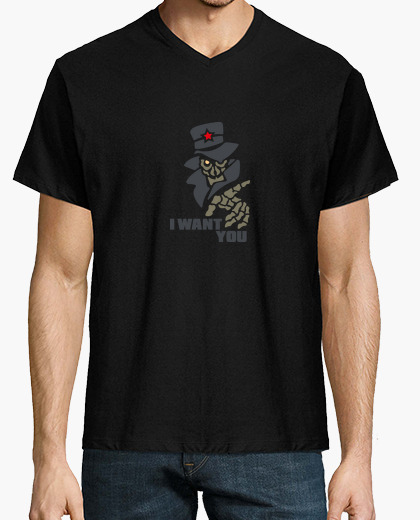 Tee-shirt Hn/ IWantYou Noir by Stef