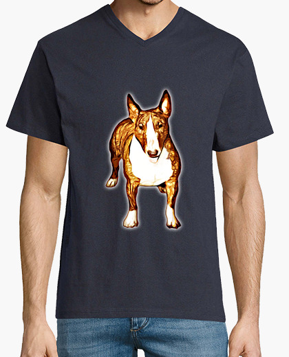 Camiseta bull terrier atigrado